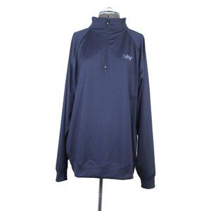 FJ FootJoy men's golf‎ 1/4 zip mock neck performance pullover sweatshirt L